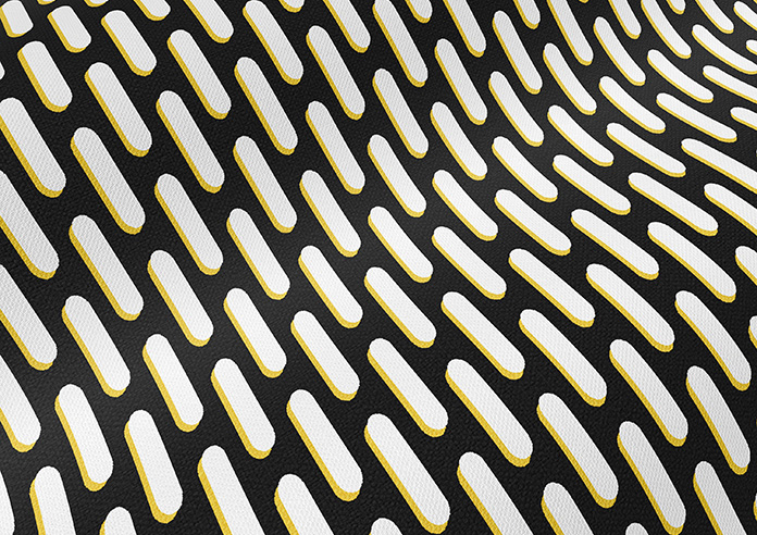 Tiles, Black - Roman Blind - Image 4